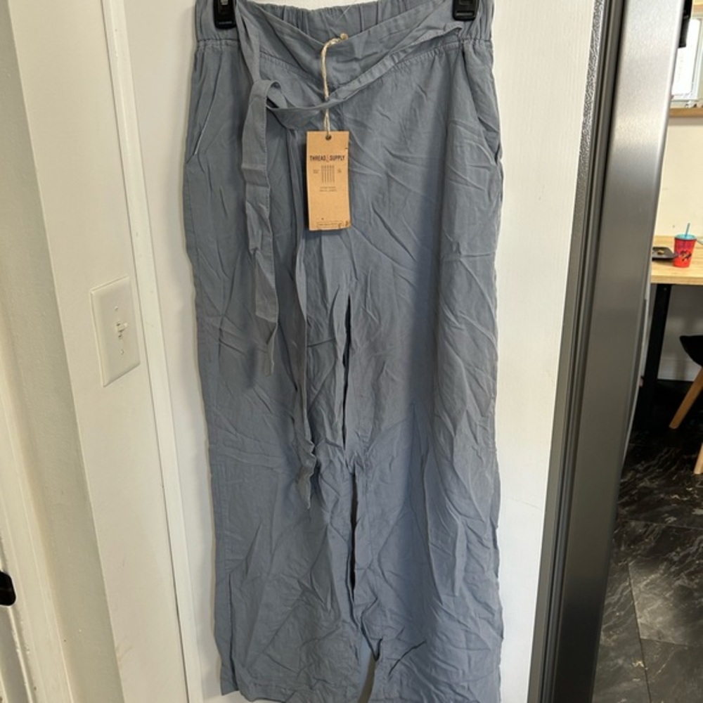 Thread & Supply Light Gray Chinos